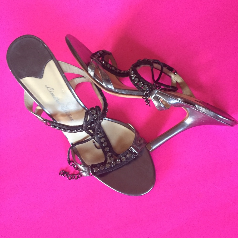 Limited Edition leather and rhinestones